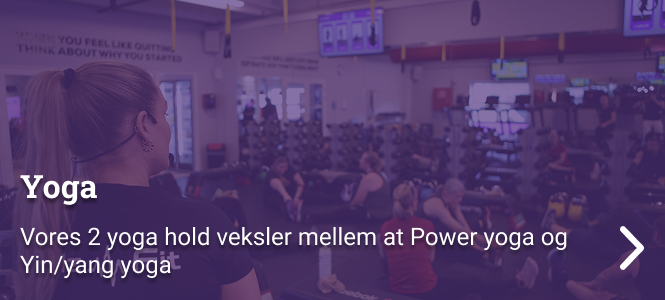 Vores 2 yoga hold veksler mellem at Power yoga og Yin/yang yoga